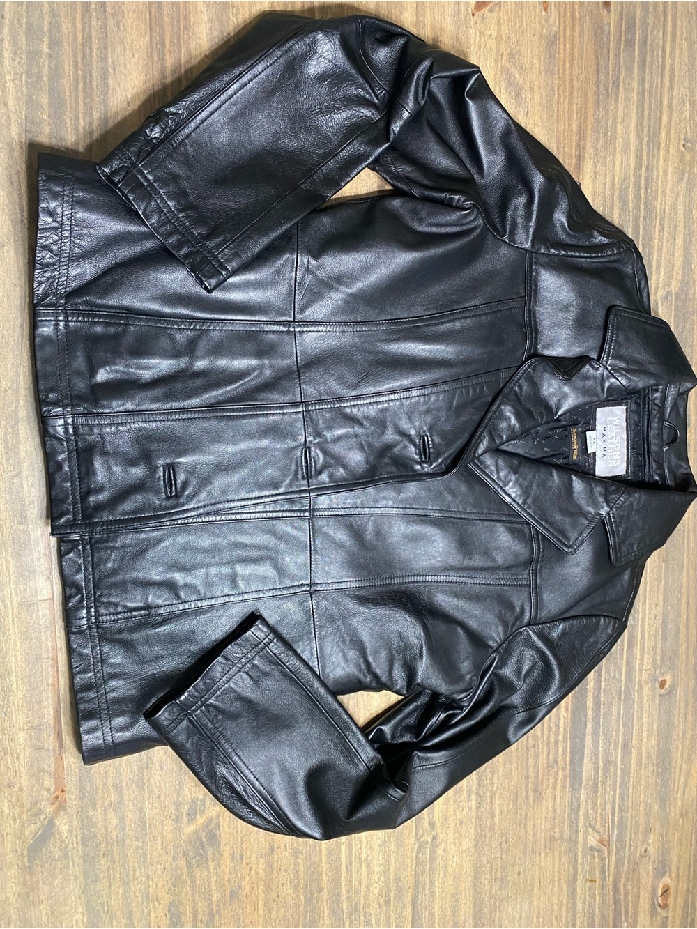 Wilsons Leather Black Leather Jacket